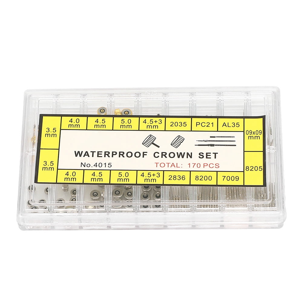 Crowns Watchmaker's Repair Replacement Accessory Tools Kit Details about   Watch Stem Extender